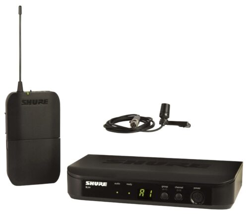 shure blx14 cvl centraverse wireless lavalier lapel system with cvl microphone