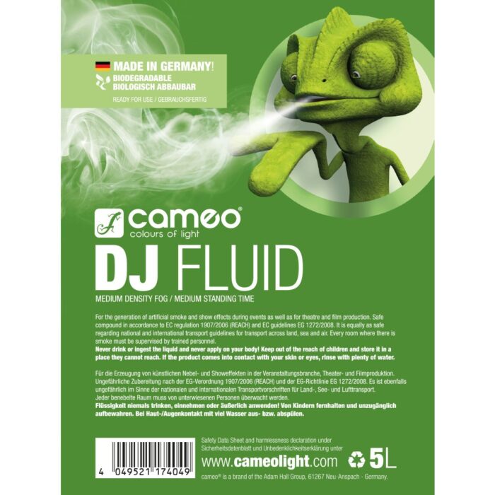 Cameo DJ Fluid 5L d