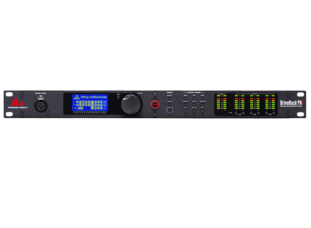 DBX DRIVE RACK PA2 – Audio Labs