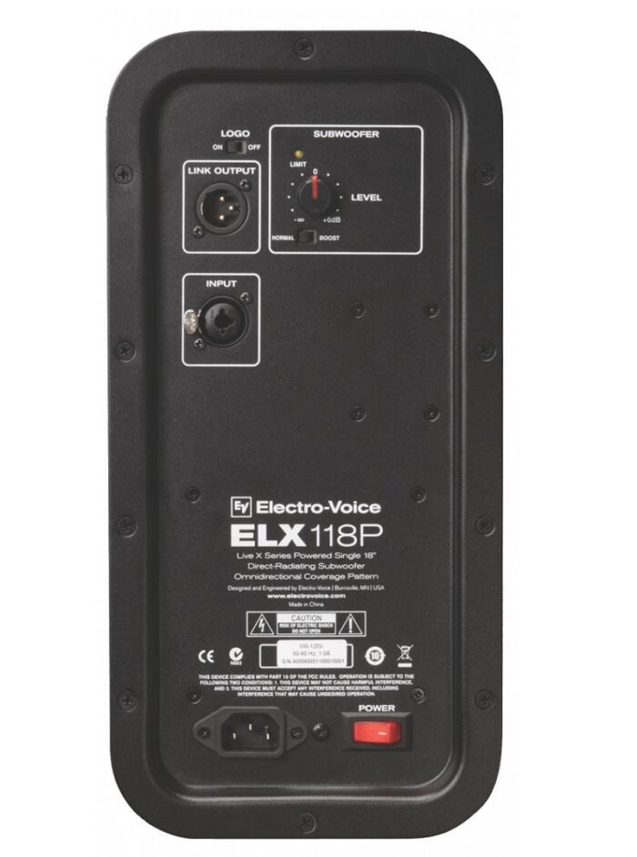 ELX118P rear