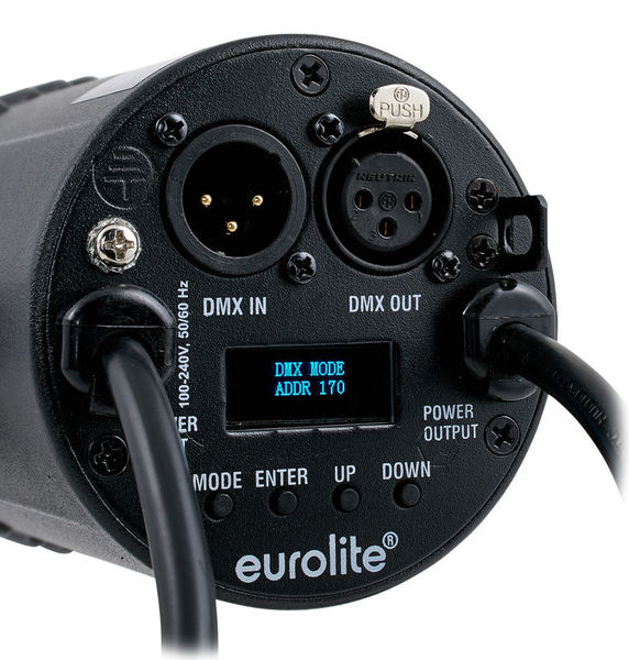 Eurolite LED PST 15W MK2 COB RGBW rear