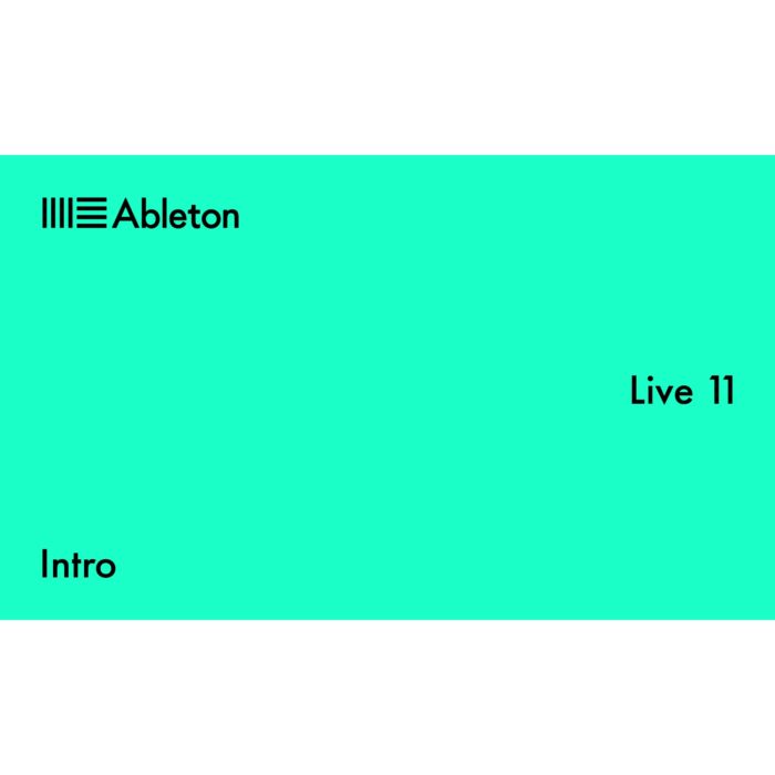 Ableton Live 11 Intro Serial Only