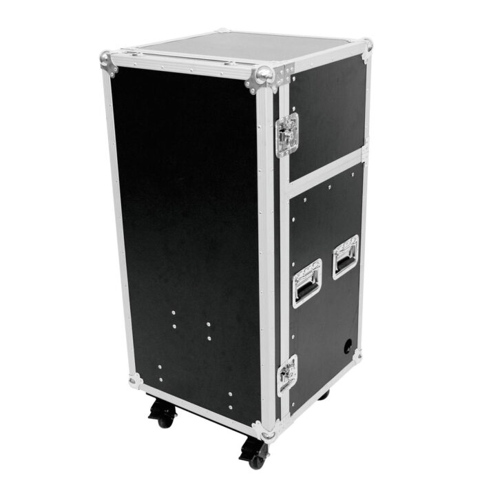 Omnitronic Rack SPECIAL STAGE CASE PRO 16U με Αποσπώμενα Καπάκια Ρόδες Τραπέζι 3