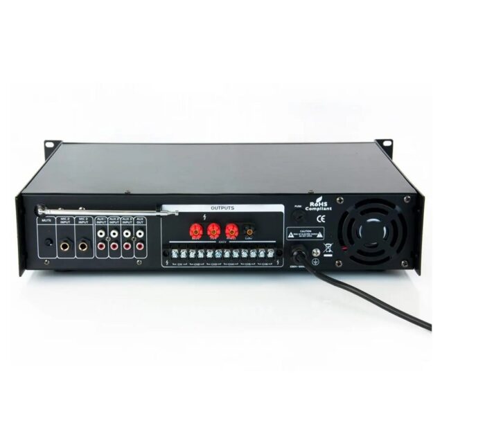 master audio MV6300CR FRONTALE 100v ampl master audio mix professional Bluetooth back
