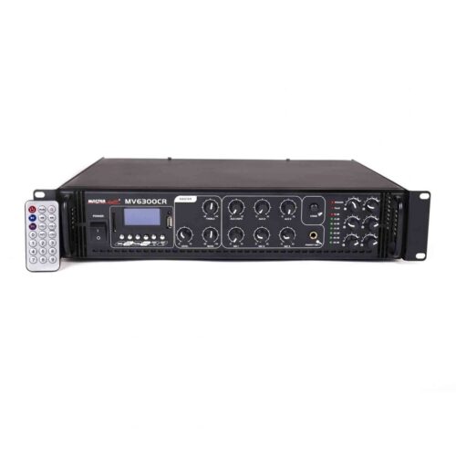 master audio mv6300cr frontale 100v ampl master audio mix professional bluetooth front